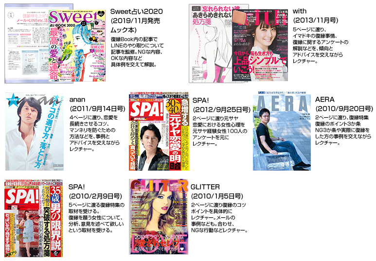雑誌取材